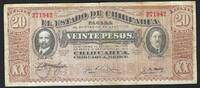 Mexique / Mexico 20 Pesos El estado De Chihuahua U-TR -