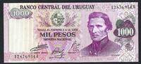 Uruguay 1000 Pesos Banco Central Del Uruguay série A -