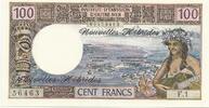 Nouvelles-Hébrides / New Hebrides 100 Francs Institut d'émission d'Outre Mer F.1 -