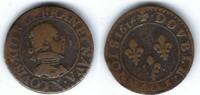 France / Frankreich / Amiens Double Tournois Louis XIII -