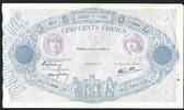 France / Frankreich 500 Francs Bleu et Rose F.3344 -
