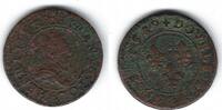France / Frankreich / Paris Double Tournois Henri III (1574 - 1589) -