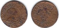 France / Frankreich / Tours Double Tournois Louis XIII (1610 - 1643) -
