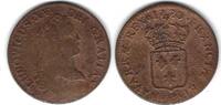 France / Frankreich / Strasbourg / Straßburg 1/2 Sol au buste enfantin Louis XV (1715 - 1774) -