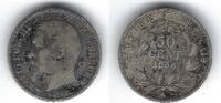France / Frankreich / Paris 50 Centimes Napoléon III Tête nue -