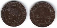 France / Frankreich / Paris 1 Centime Cérès -