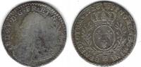 France / Frankreich / Tours 1/10 Ecu aux branches d'olivier Louis XV (1715 - 1774) -