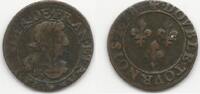 France / Frankreich / Troyes Double Tournois Louis XIII (1610 - 1643) -