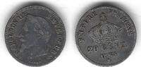 France / Frankreich / Strasbourg / Straßburg 20 Centimes Napoléon III tête laurée -