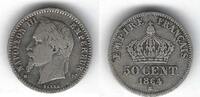 France / Frankreich / Strasbourg / Straßburg 50 Centimes Napoléon III -