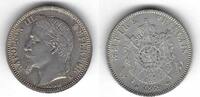 France / Frankreich / Paris 1 Franc Napoléon III tête laurée -