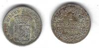 Baviere / Bayern / Bavaria 1 Kreuzer Louis II -