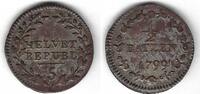 Suisse / Switzerland / Schweitz 1/2 Batzen République Hélvètique / Helvetische Republik -