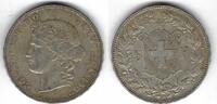 Suisse / Switzerland / Schweitz 5 Francs Helvetia -
