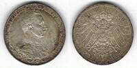 Prusse / Preussen / Prussia 3 Mark Wilhelm II -