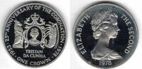 Tristan Da Cunha Crown Coronation jubilee -
