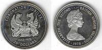 Iles Vierges / Virgin Islands 25 Dollars Coronation jubilee -