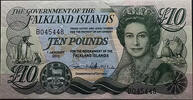 Falkland Islands Government 10 pound note (issued in 2011) -