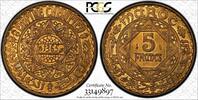 Morocco 5 Fr 1365 AH1365 (1945) 5 Fr Lec-244 MS65 128,83 EUR115,95 EUR  + 38,65 EUR frais d'envoi