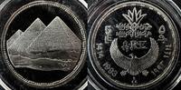   Egypt 5 pounds Ancient treasures Pyramids Giza Silver coin proof  150,31 EUR  + 38,65 EUR frais d'envoi