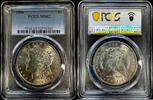 American Morgan Dollar Silver Coin 1886 MS-62 PCGS -