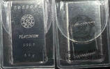 Ishifuku Metal Industries Platinum Ingot 50g Pt999.5 with Serial Number