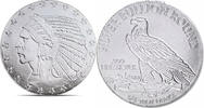   1/4 oz .999 Pure Silver Indian Head & Eagle Silver Round  39,30 EUR  + 35,73 EUR frais d'envoi