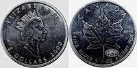 2000 Canadian Maple Leaf Silver Coin, 1 oz. .9999 Silver (Silver Maple Leaf) -