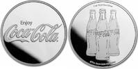 1 oz .999 Fine Silver Coca-Cola Silver Round. Purity: .999 Fine Silver. -