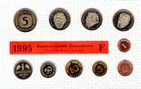 Bundesrepublik 12,68 DM 1995-F Complete set Stempelglanz 74,90 EUR  + 10,00 EUR frais d'envoi