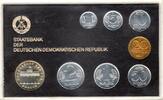 DDR 8,86 M 1984 Currency set 1Pf. to 5M Stgl. in Hartplastik 189,00 EUR  + 10,00 EUR frais d'envoi