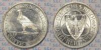Weimar 3 RM 1930-G Liberation of the Rheinland Stgl., übl. kl. Kr 89,00 EUR  + 10,00 EUR frais d'envoi