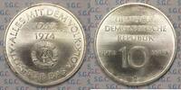 DDR 10 Mark 25 Years DDR Trial strike in Silver -