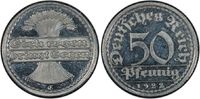 Weimarer Republik 50 pfg 1922-E Inflation coin PP-, Kontrast! PCGS PR63CAM 260,00 EUR  + 10,00 EUR frais d'envoi