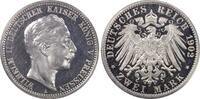 Kaiserreich Preussen 2 Mark Emperor Wilhelm II -