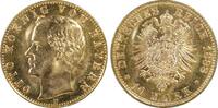 Kaiserreich Bayern 10 Mark Gold King Otto -
