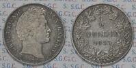 Altdeutschland Bayern 1/2 Gulden King Ludwig -