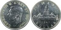 Kanada 1 Dollar Voyageur King George VI -