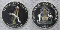 Bahamas 2 Dollars Queen Elizabeth II - Flora and Fauna II -