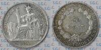 French Indochina 50 Centimes -