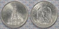 Drittes Reich 5 RM Potsdam Garrison Church without Date -