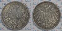 Kaiserreich 1 Mark Currency issue -