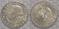 Drittes Reich 5 RM 450th Birthday of Martin Luther -