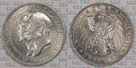 Kaiserreich Preussen 3 Mark 1911-A Emperor Wilhelm II - Uni. Breslau FDC, feine Kratzer