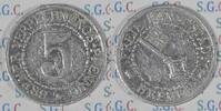 Weimar 5 Verrechnungs-Pfennig Bremen state emergency money -