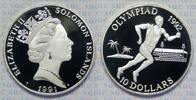 Salomon Islands 10 Dollars XXV Summer Olympics - Runners -