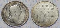 Irland 10 Pence Bankmarke King George III -