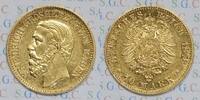 Kaiserreich Baden 10 Mark Grand Duke Frederick -