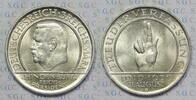 Weimarer Republik 3 RM 10th Anniv. of Weimar Constitution -