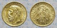 Kaiserreich Baden 10 Mark Grand Duke Frederick -